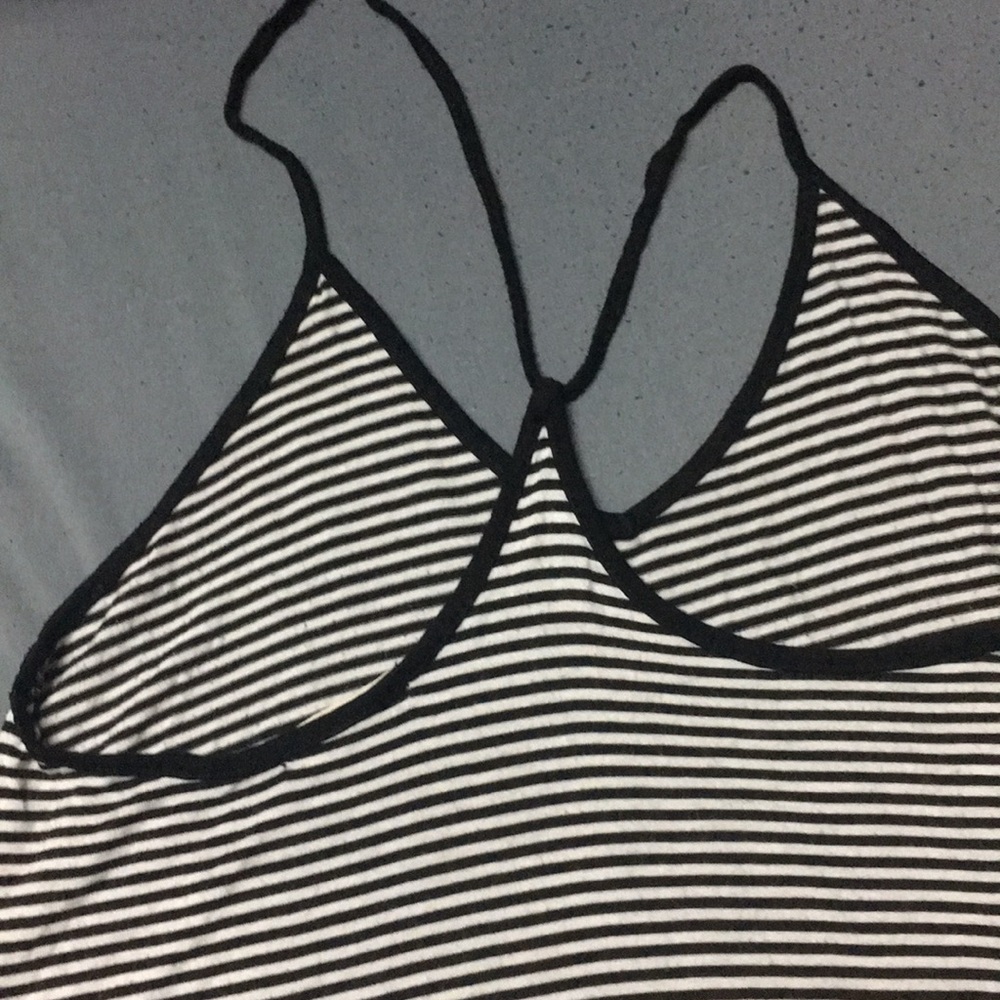 Striped Racerback Top - Picture 2 of 2